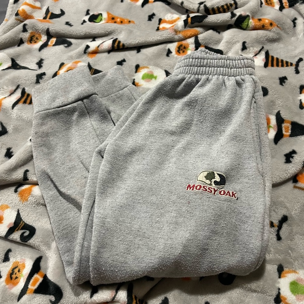 Mossy Oak Kids Grey Sweatpants